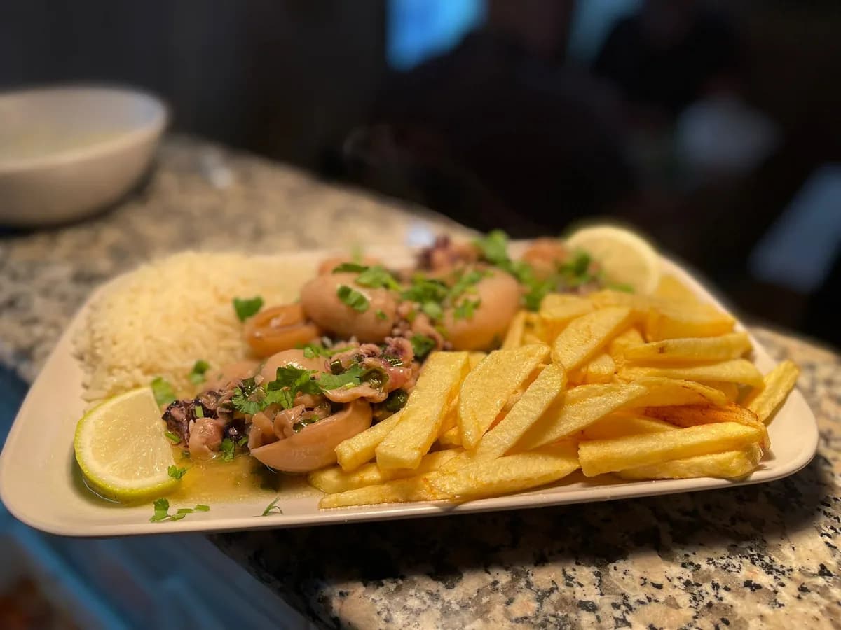 Lulinhas servidas pela Cozinha Nunes